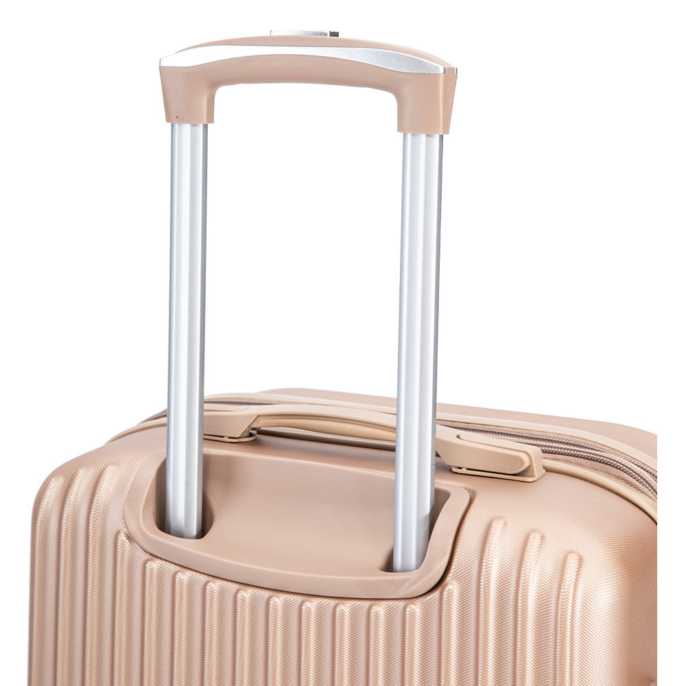 Maleta de Mano Rígida 6021 Expandible 10Kg | Con Ruedas 360° y Forro Impermeable – Ideal para Viaje y Cabina