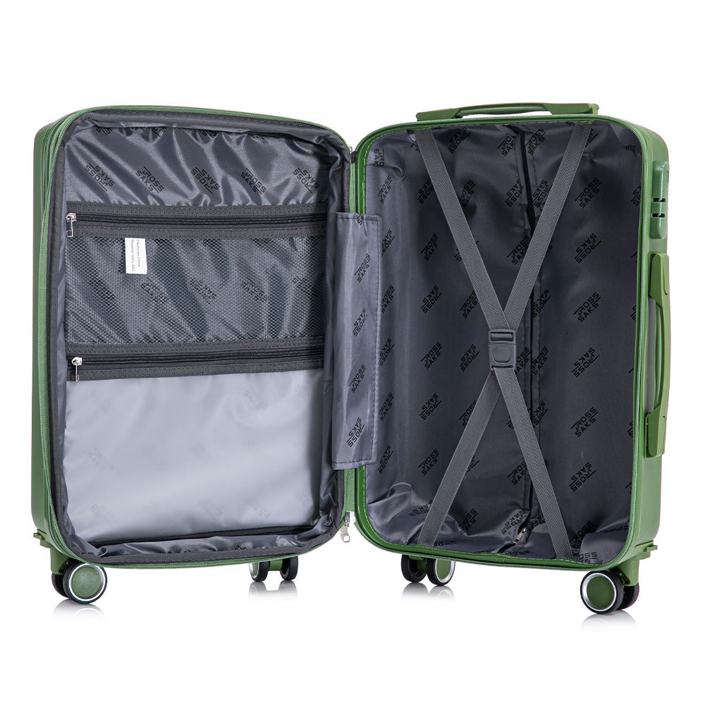 Maleta de Mano Rígida Expandible 10Kg | Con Ruedas 360° y Forro Impermeable – Ideal para Viaje y Cabina