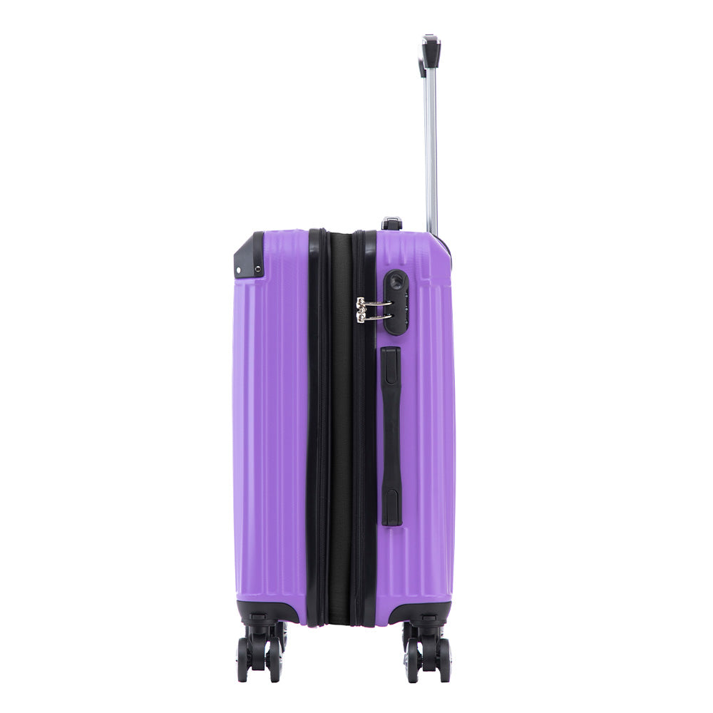 Maleta de Mano Rígida Expandible 10Kg | Con Ruedas 360° – Ideal para Viaje y Cabina
