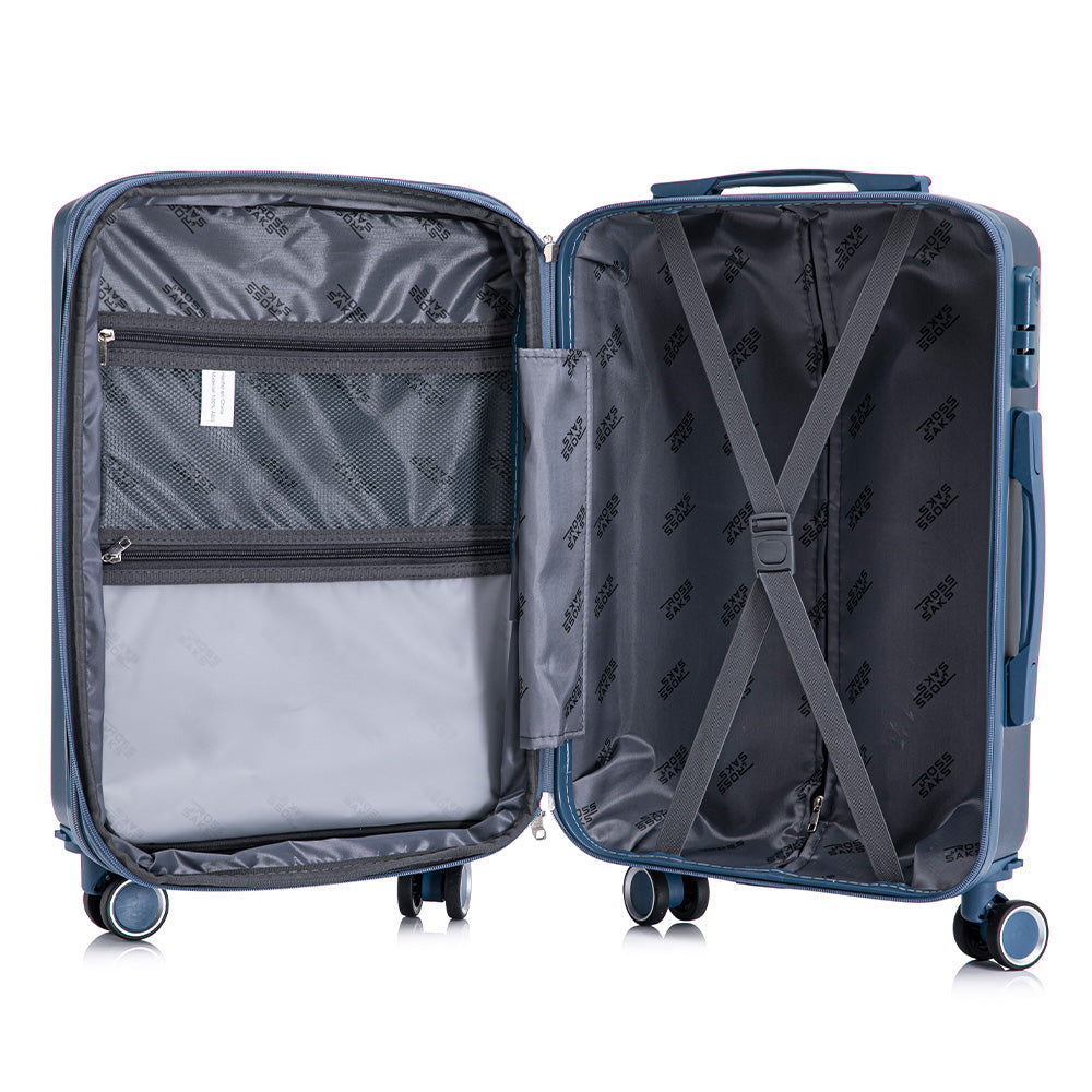 Maleta de Mano Rígida Expandible 10Kg | Con Ruedas 360° y Forro Impermeable – Ideal para Viaje y Cabina