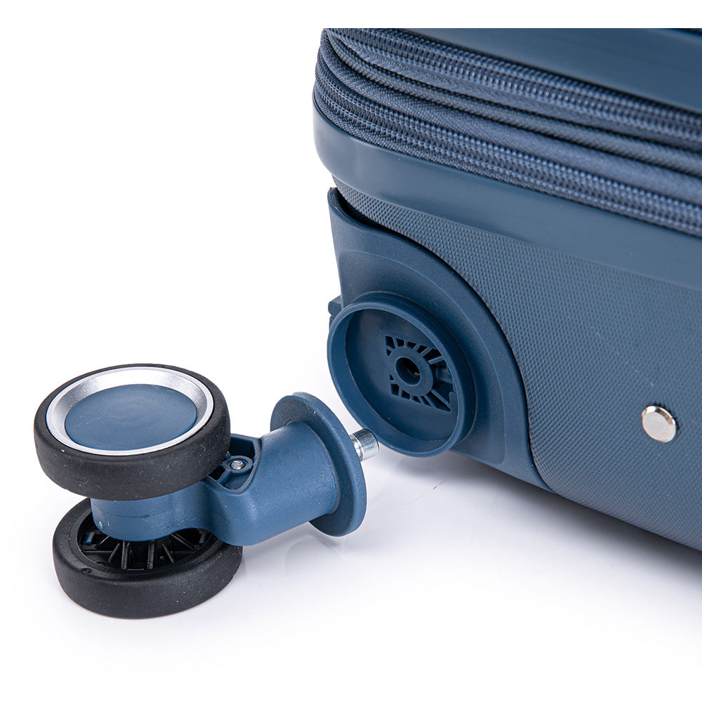 Maleta de Mano Rígida Expandible 10Kg | Con Ruedas 360° y Forro Impermeable – Ideal para Viaje y Cabina