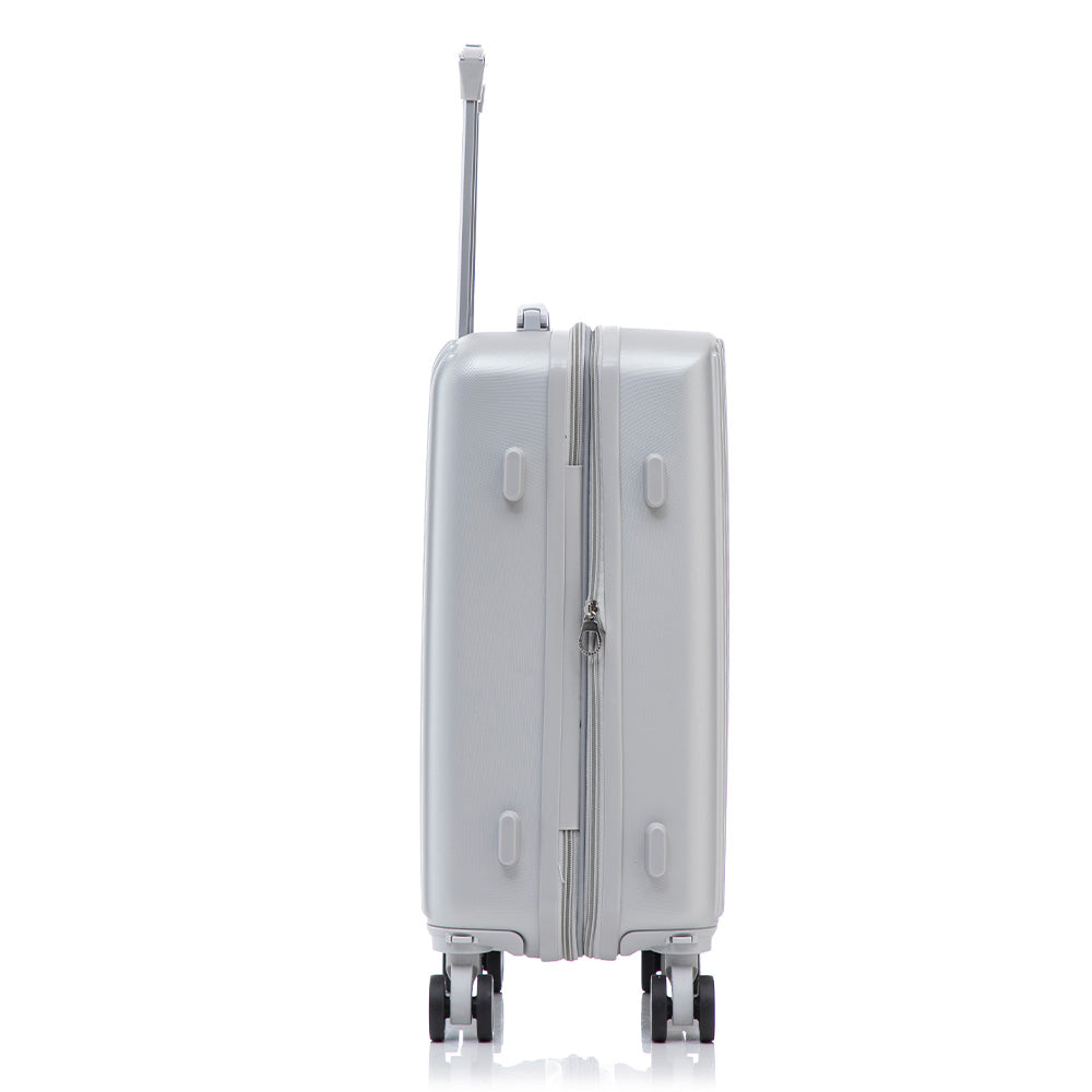 Maleta de Mano Rígida Expandible 10Kg | Con Ruedas 360° y Forro Impermeable – Ideal para Viaje y Cabina