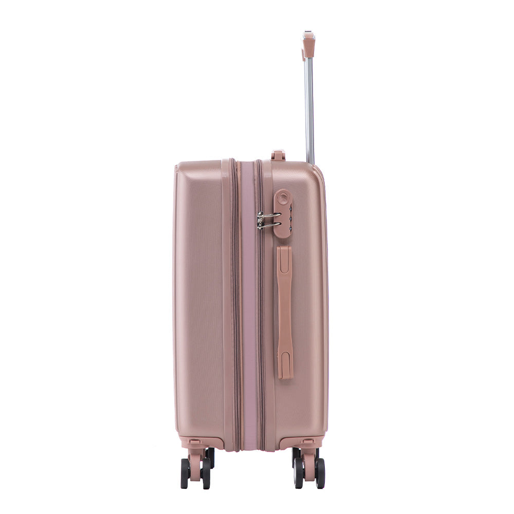 Maleta de Mano Rígida Expandible 10Kg | Con Ruedas 360° y Forro Impermeable – Ideal para Viaje y Cabina