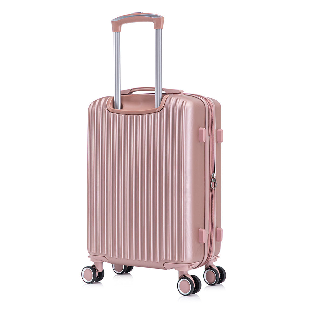 Maleta de Mano Rígida Expandible 10Kg | Con Ruedas 360° y Forro Impermeable – Ideal para Viaje y Cabina