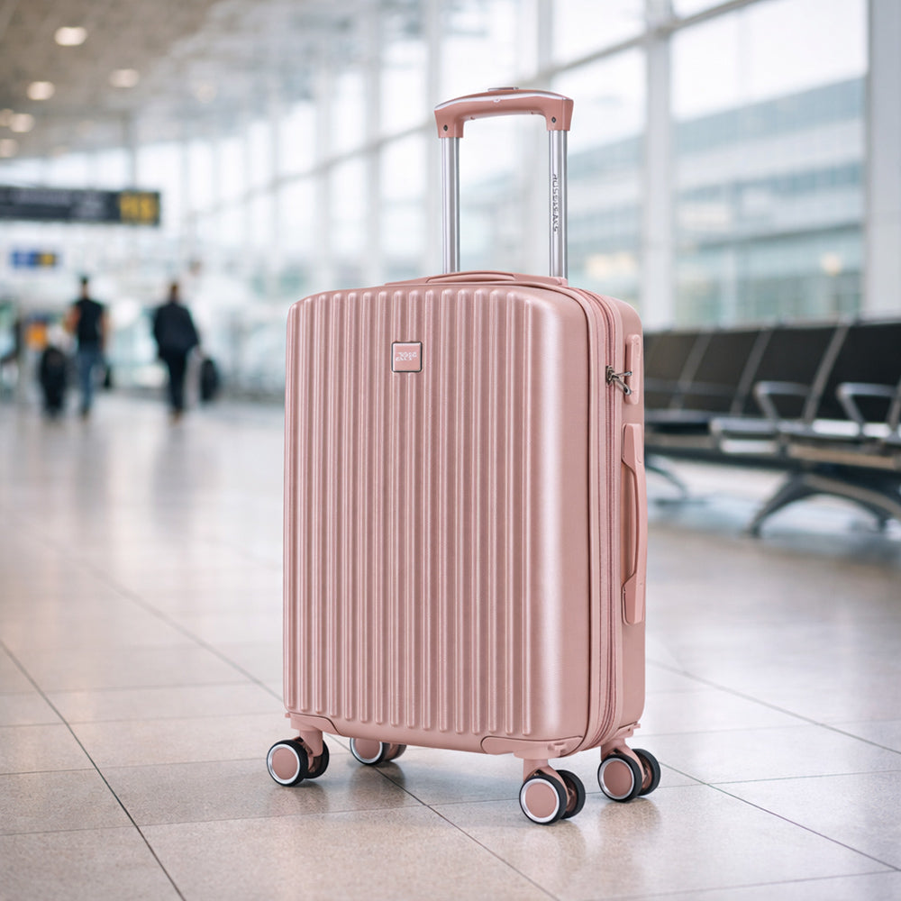 Maleta de Mano Rígida Expandible 10Kg | Con Ruedas 360° y Forro Impermeable – Ideal para Viaje y Cabina