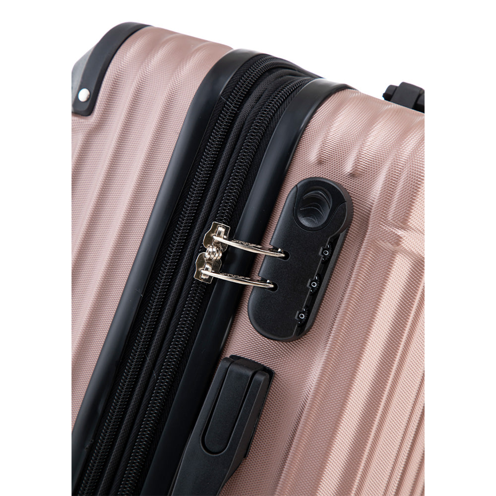 Maleta de Mano Rígida Expandible 10Kg | Con Ruedas 360° – Ideal para Viaje y Cabina