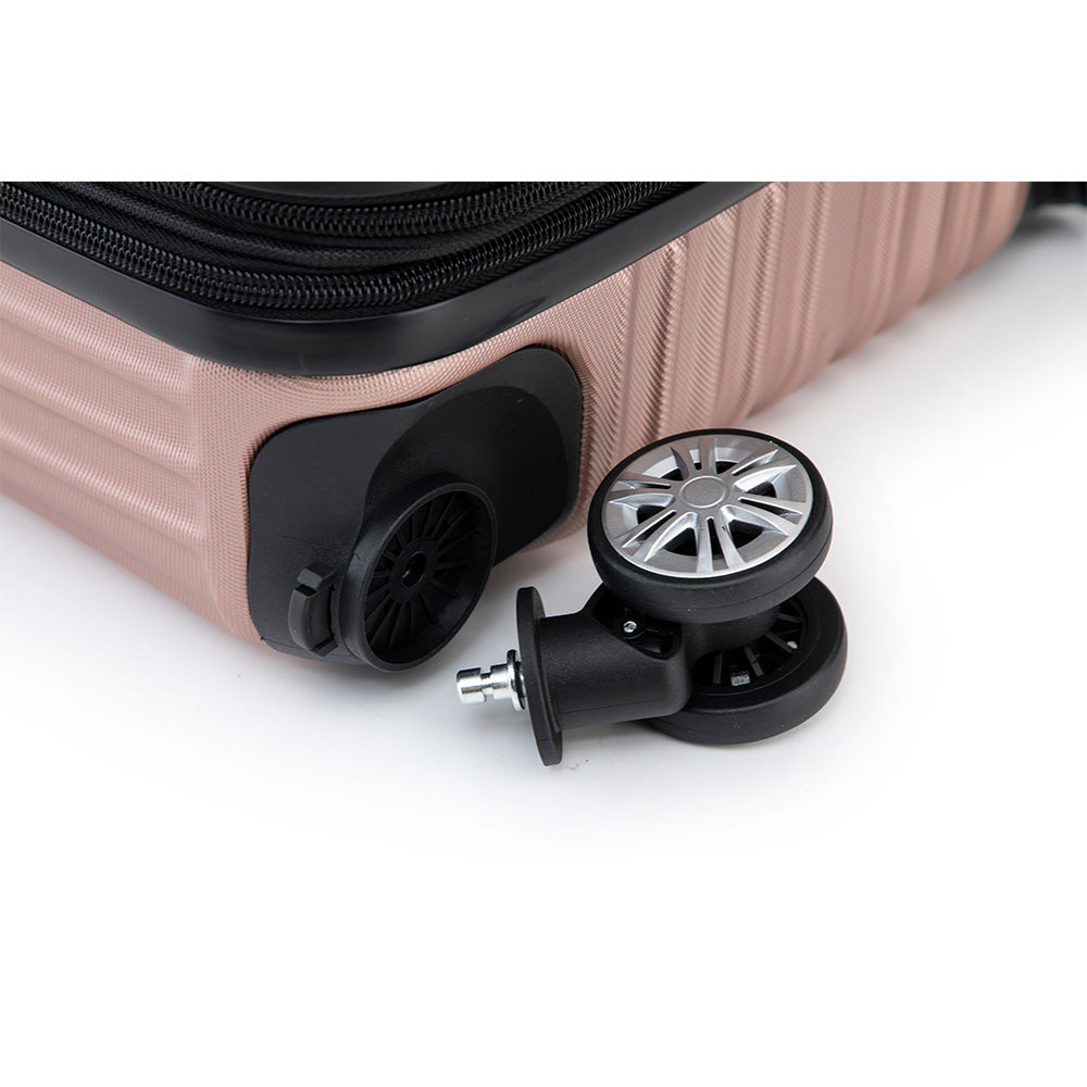 Maleta de Mano Rígida Expandible 10Kg | Con Ruedas 360° – Ideal para Viaje y Cabina