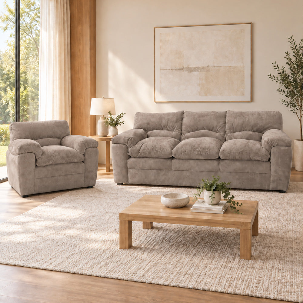 Sala Cosmo Con Sofá y Sillón