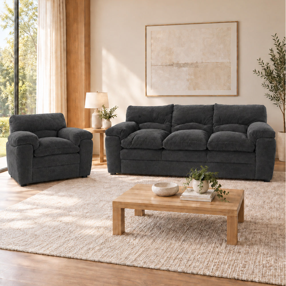 Sala Cosmo Con Sofá y Sillón