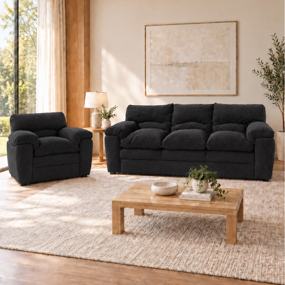 Sala Cosmo Con Sofá y Sillón