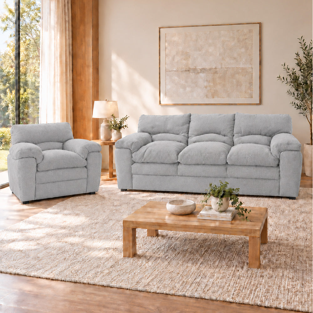 Sala Cosmo Con Sofá y Sillón