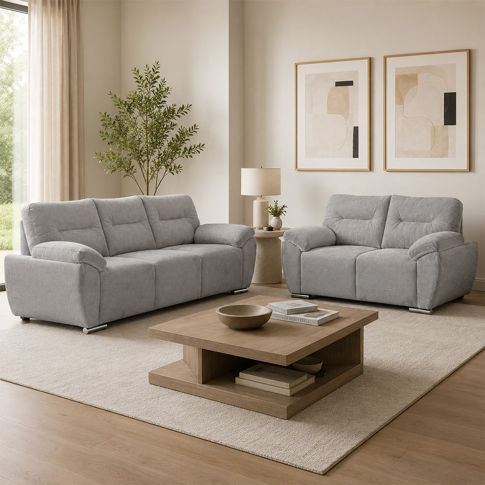 Sala Denver Con Sofá y Love Seat