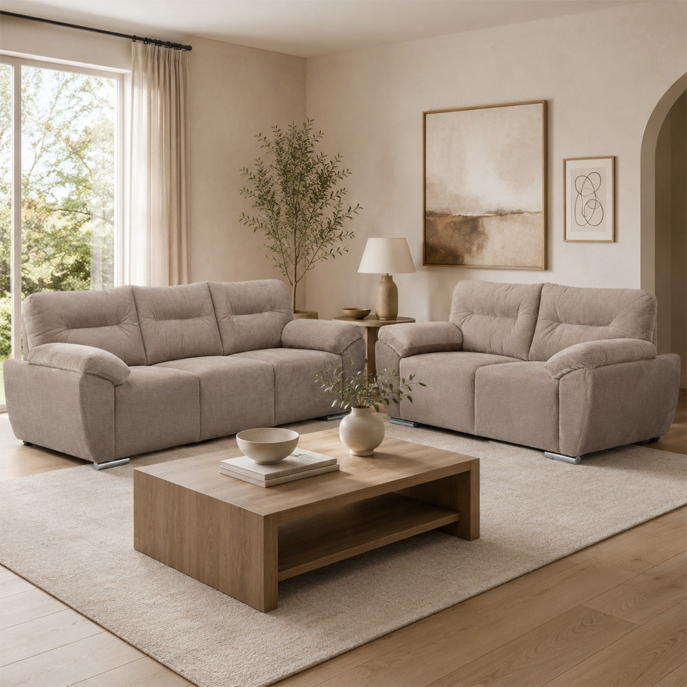 Sala Denver Con Sofá y Love Seat