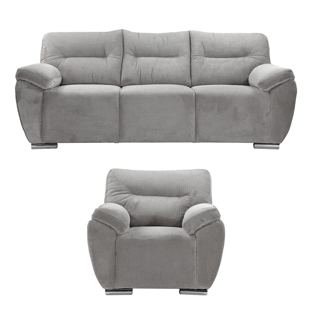 Sala Denver Con Sofá y Sillón