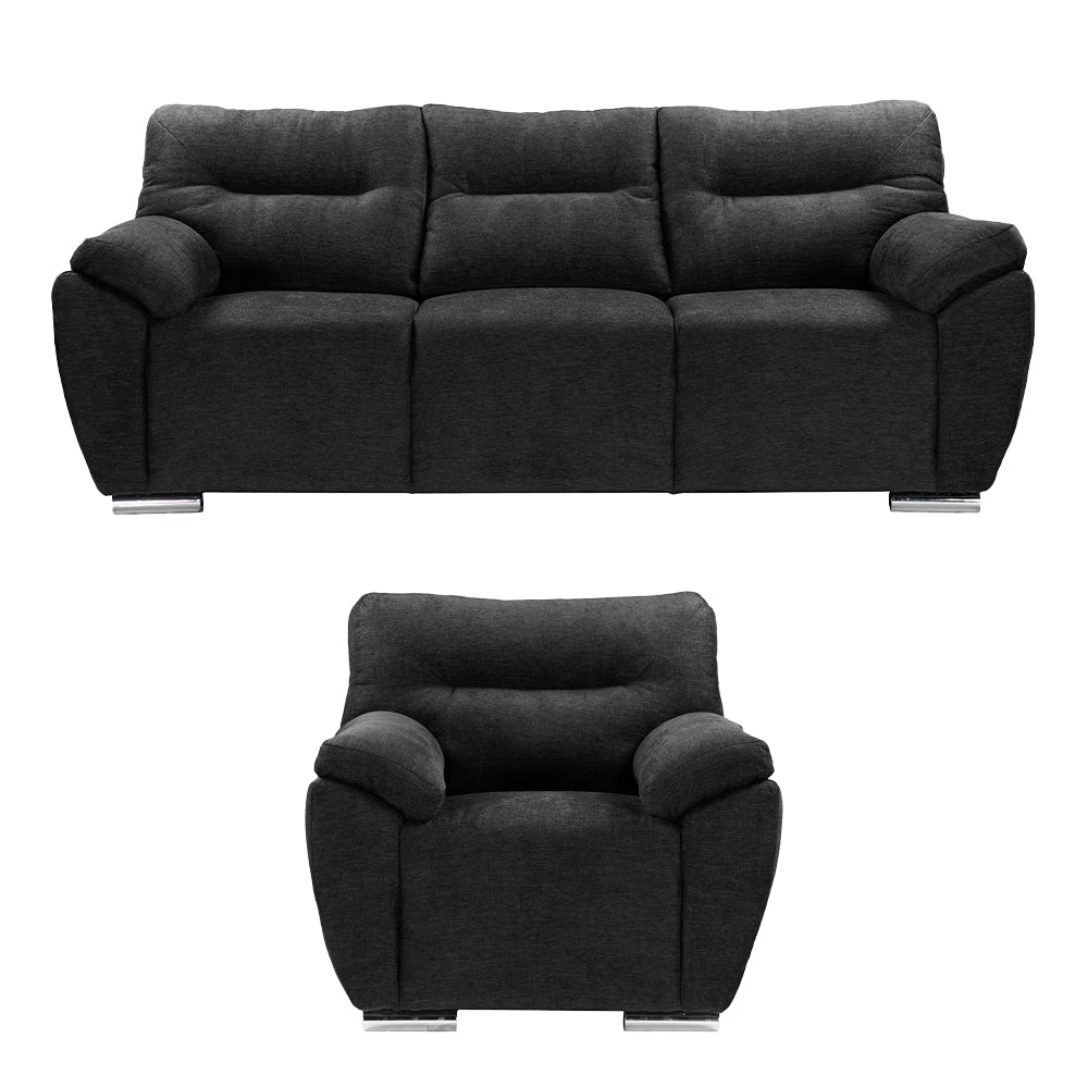 Sala Denver Con Sofá y Sillón