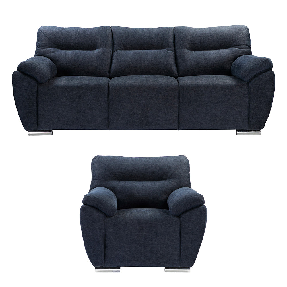 Sala Denver Con Sofá y Sillón