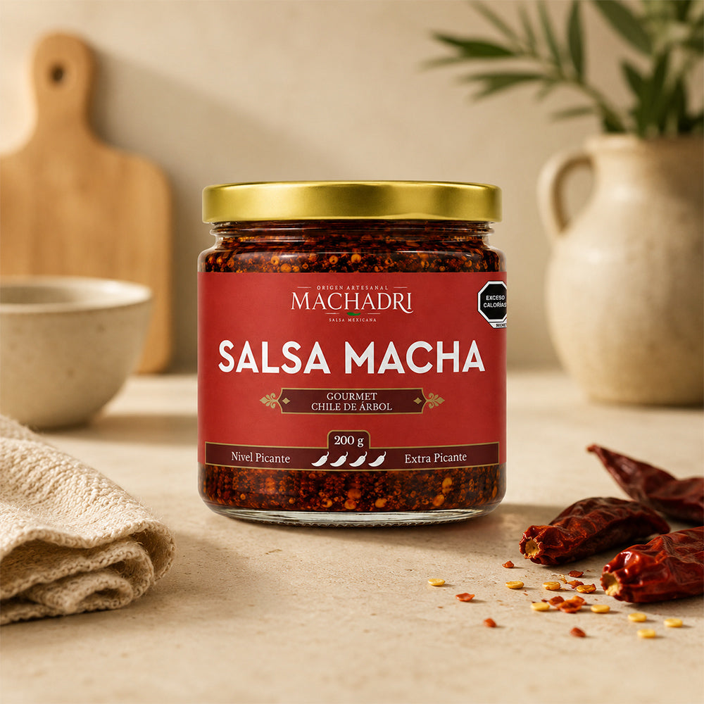Salsa Machadri Chile de Árbol