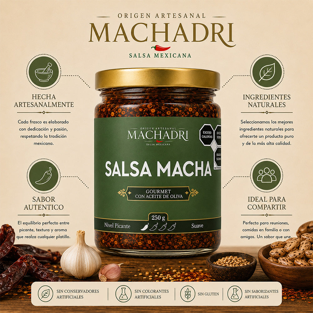 Salsa Machadri Oliva