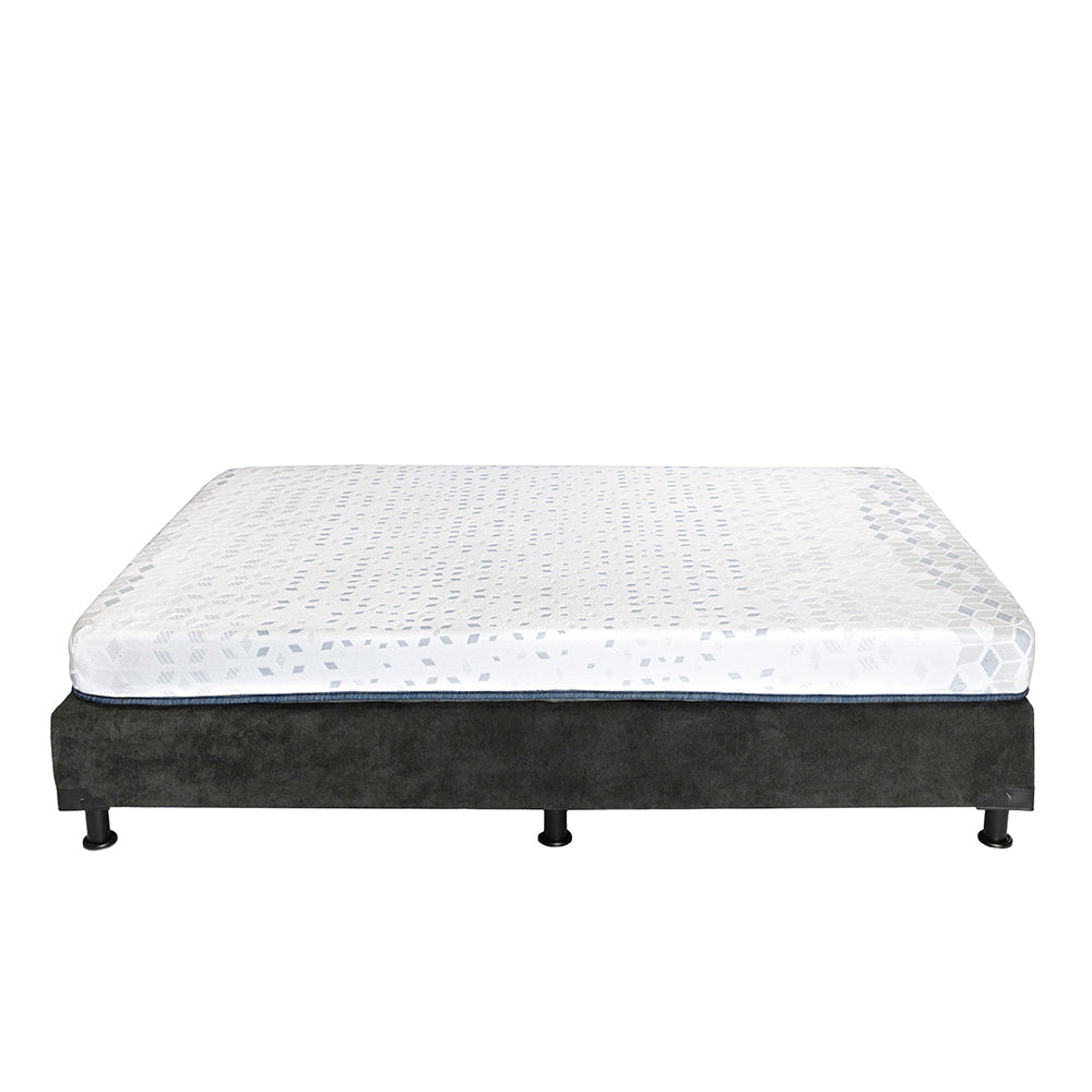 Colchón en Caja Trinity con Box con Ropa de Cama